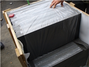 G684 Polished Tiles Black Basalt, China Black Basalt