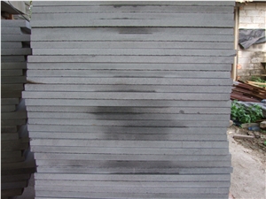 Hainan Grey Andesite Basalt Small Slab, China Grey Basalt