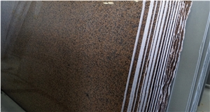 Maple Red G652 Red Granite Polished Slab, China Red Granite