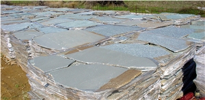 Karystos Green Slate Polygon