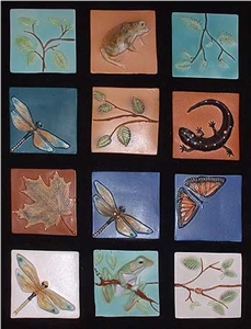 Hand-Paints Tiles