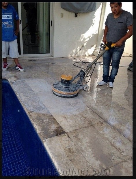 Gris Coral Pool Coping, Landscaping Stones, Pool Coping, Grey Marble Mexico Pool Coping