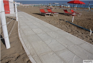 Pietra Di Ostuni Walkway Pavers, Patio Pavements,White Limestone Italy Cube Stone & Pavers