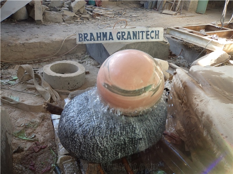 Landscaping Products,Landscaping Design,Landscaping Products, Pink Marble Fountain