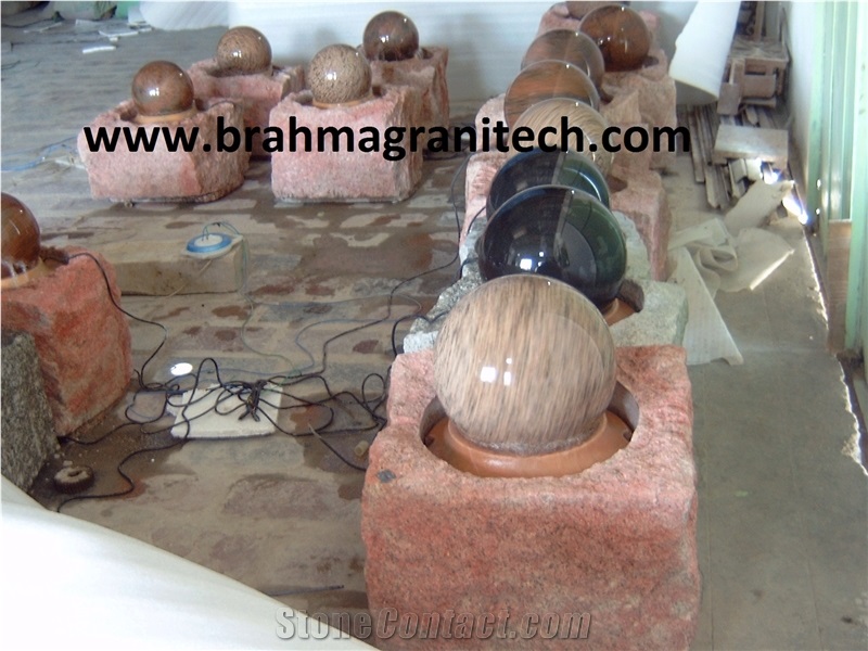Self Contained Rolling Ball Fountain,Indoor Fountain