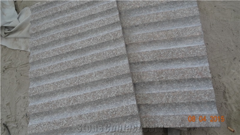 G664 Granite Blind Stone Pavers, Pink Granite Blind Paving Stone