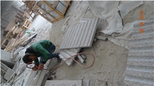 G664 Granite Blind Stone Pavers, Pink Granite Blind Paving Stone