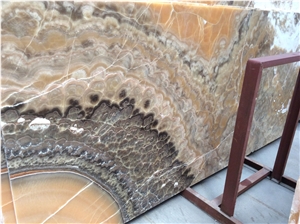 Yellow Fantastic Onyx Tiles and Slabs