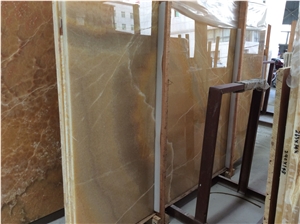 Yellow Fantastic Onyx Tiles and Slabs