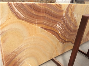 Yellow Fantastic Onyx Tiles and Slabs