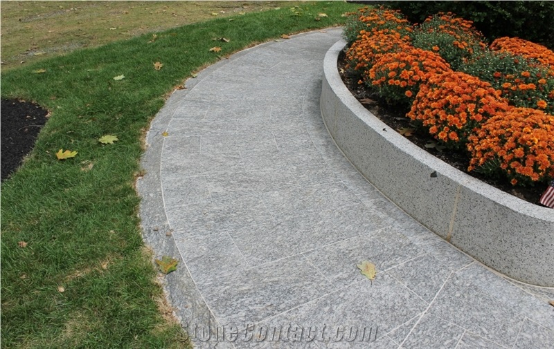 Veterans Grove at Masonic Village Memorial - Greene County Granite for the Pavers and Curbing