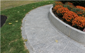 Veterans Grove at Masonic Village Memorial - Greene County Granite for the Pavers and Curbing