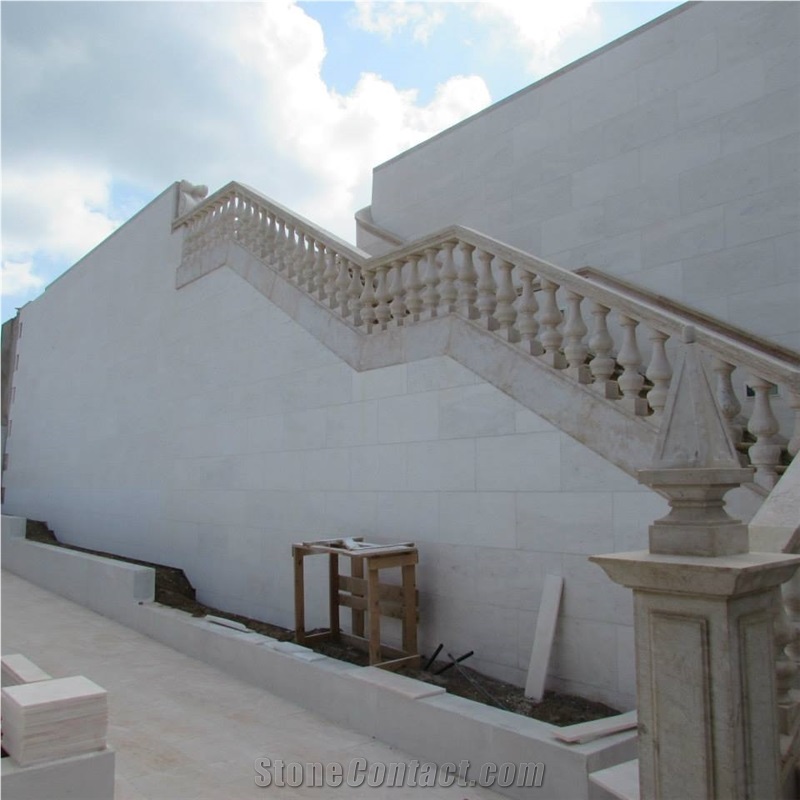 Lagoa Premium Marble Wall Covering, White Marble Portugal Wall Cladding