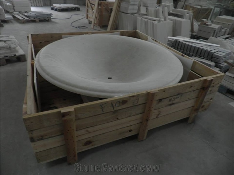 Branco Estremoz Marble Carving Fountain, White Marble Portugal Fountain