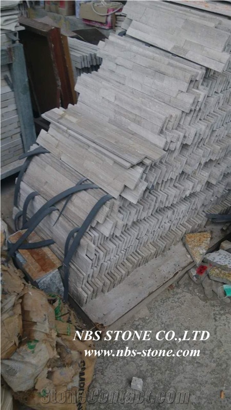 Beige Marble Split Face Wall Cladding