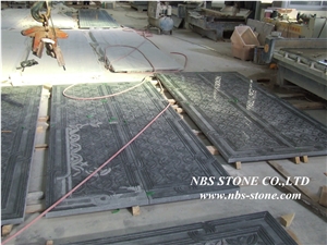 Black Granite Wall Reliefs