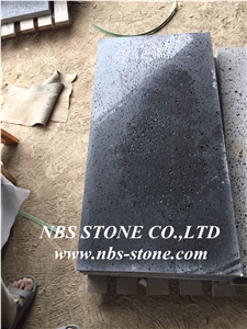 China Black Basalt Tiles & Slabs, Hainan Black Basalt / Hainan Basalt /Lava Stone /Basaltina /Basalto /Walling ,Flooring,Cladding