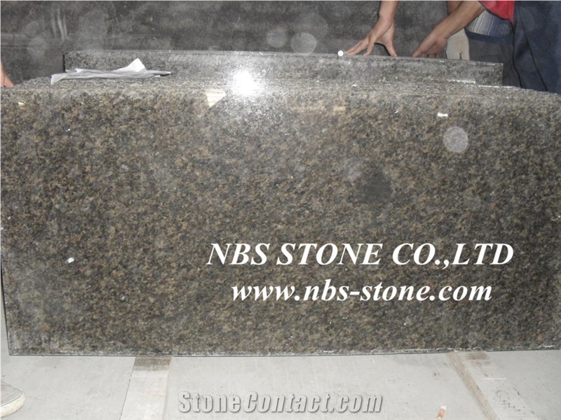 China Ice Brown Granite Slabs & Tiles, China Brown Granite