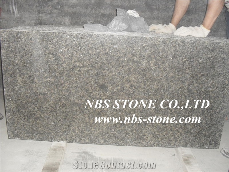 China Ice Brown Granite Slabs & Tiles, China Brown Granite