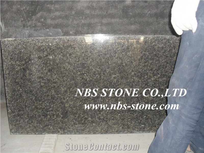 China Ice Brown Granite Slabs & Tiles, China Brown Granite