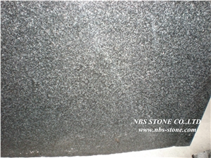 Snowflake-Black Granite Slabs&Tiles