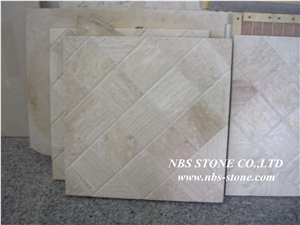 Yellow Travertine Mosaic,Wall Mosaic,Floor Mosaic