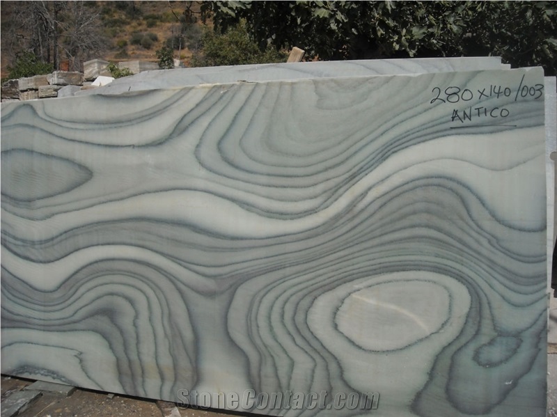 Cipollino Marble Tiles & Slabs, Green Greece Marble Tiles & Slabs