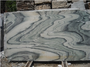 Cipollino Marble Tiles & Slabs, Green Greece Marble Tiles & Slabs
