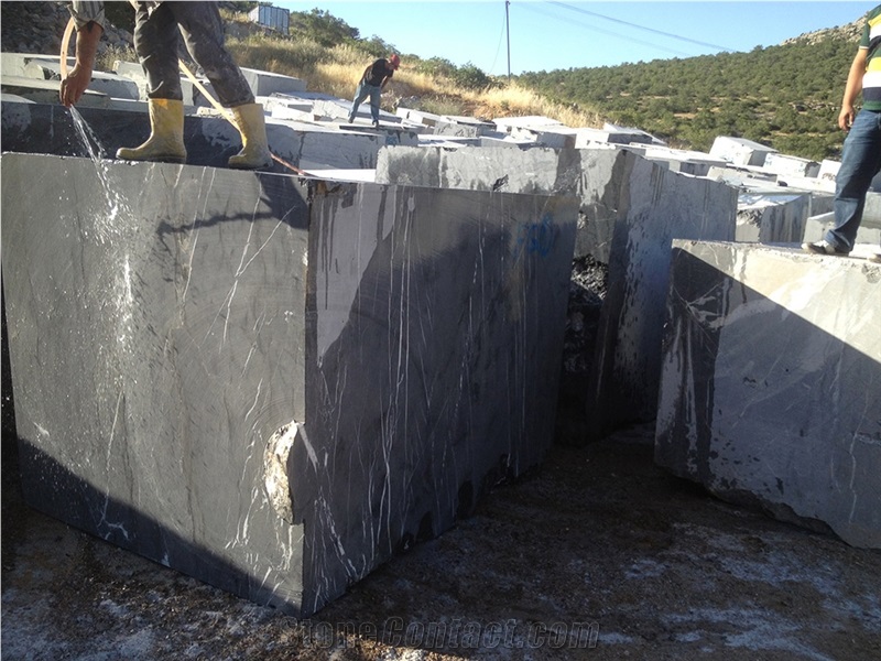Montana Silver Ice Marble Blocks