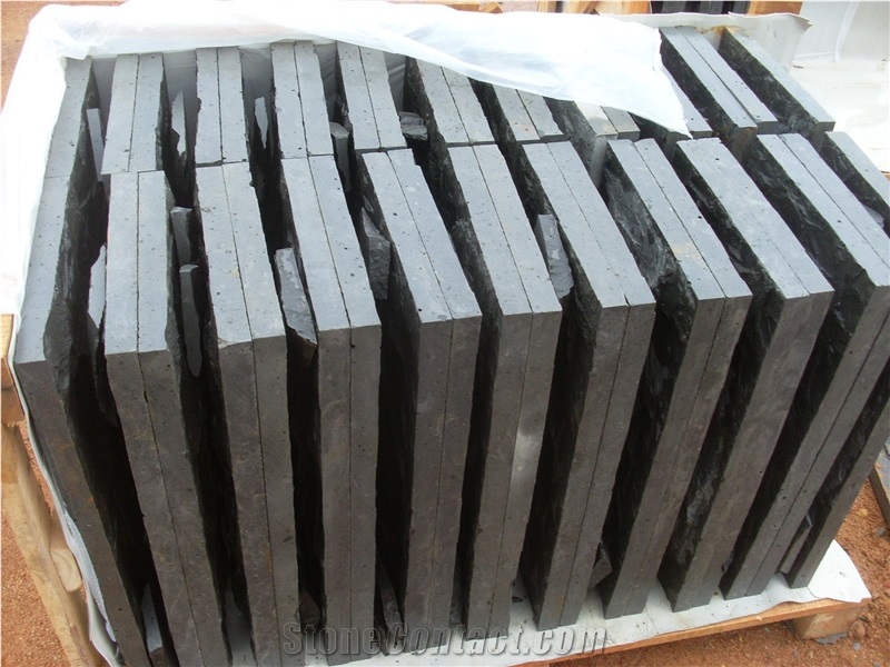 Hainan Black Basalt/Dark Grey Basalt Honed Tile Machine Cut Slab Panel for Swimming Pool Deck Surround Paving,Exterior Stepping Garden Stone