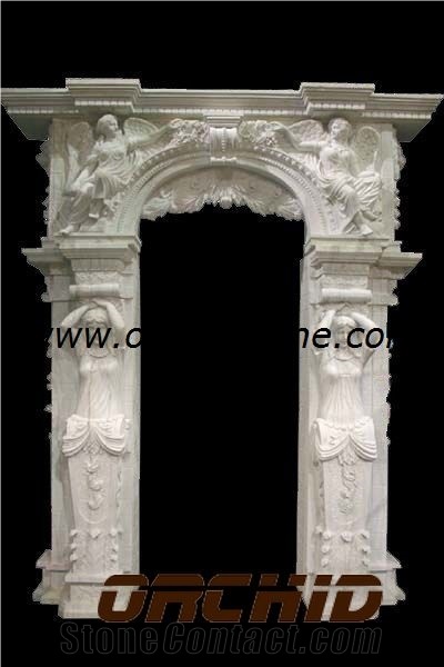 Hand-Sculptured Marble Door Sills & Window Sills