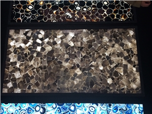 Smoke Grey Crystal Gem Stone,Semi Precious Stone Slabs & Tiles,Grey Semi Precious Wall Panel,Indoor Decor Smoke Grey Crystal Gem Stone,Semi Precious Stone Slabs & Tiles,Grey Semi Precious Wall Panel,Indoor Decor