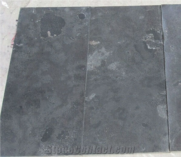 Chinese Blue Limestone Tiles & Slabs, China Grey Granite