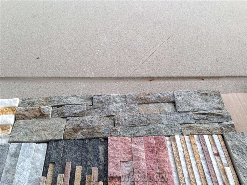 China Multicolor Slate Cultured Stone,Stacked Stone/Ledge Stone/Stacked Stone Wall Panel Cladding
