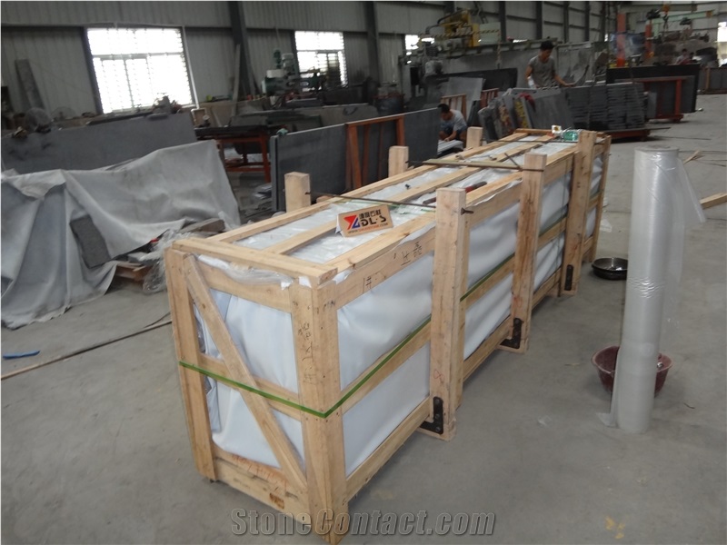 G664 Granite Full Bullnose Edge Countertop for Kitchen, Bar, China Cheap Pink Granite Countertop