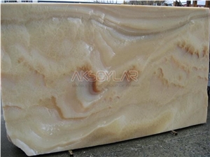 Akhisar Onyx Slabs, Turkey Yellow Onyx Slabs & Tiles