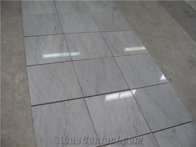 Carrara Marble Slabs, Italian White Marble Tiles & Slabs, Carrara Grigio Curva Marble Tiles & Slabs