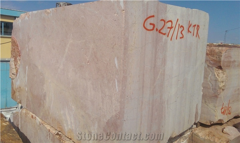 Sunset Pink Marble Blocks Turkey