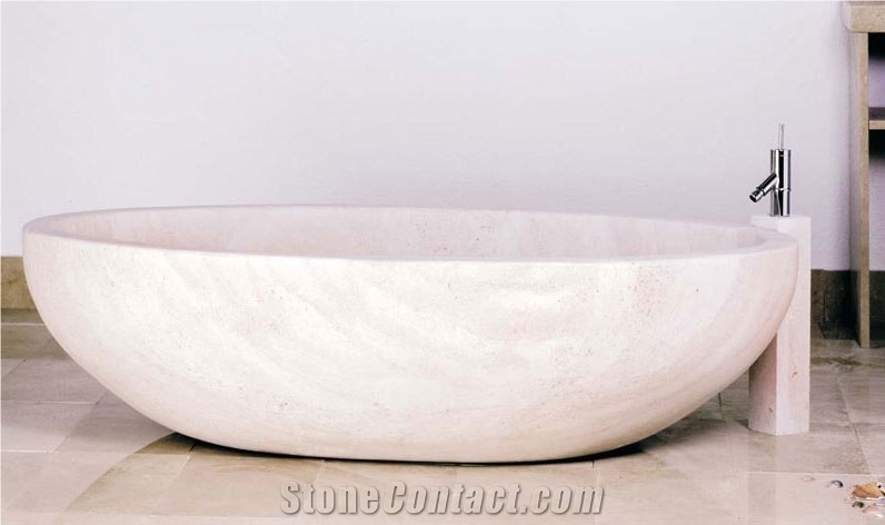 Eye Bathtub Blanche Ramage Limestone