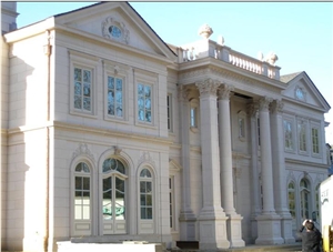 White Marble Spain Columns, Capitals, Corinthian