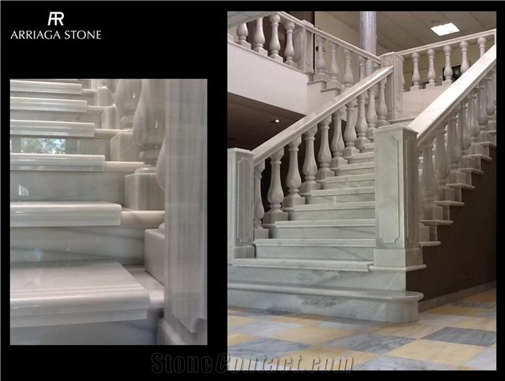 White Marble Spain Columns, Capitals, Corinthian