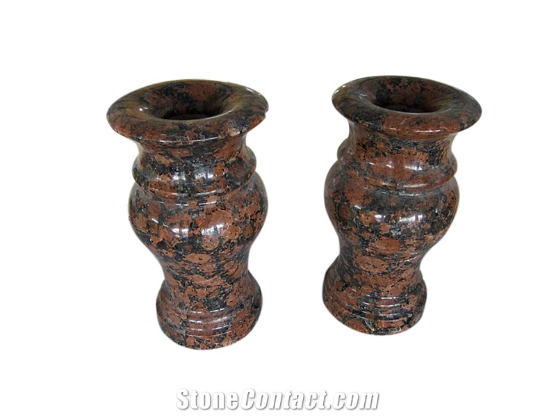 Brown Granite Flower Pots,Chinese Cheap Handicrafts Carving Granite Stone,Cheap Sculptured Carved Gifts,Hot Sale