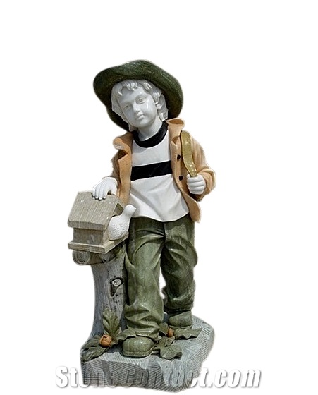 Multicolor Granite Carving Stone,High Quality Kids Sculptured,Litter Yound Boys Engraving Stone
