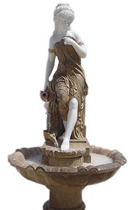 Stone Engravings,High Qality Chinese Brown Granite Human Sculptured Statue,Cheap Price,Young Lady Human Beings Carving Stone,Home Decoration