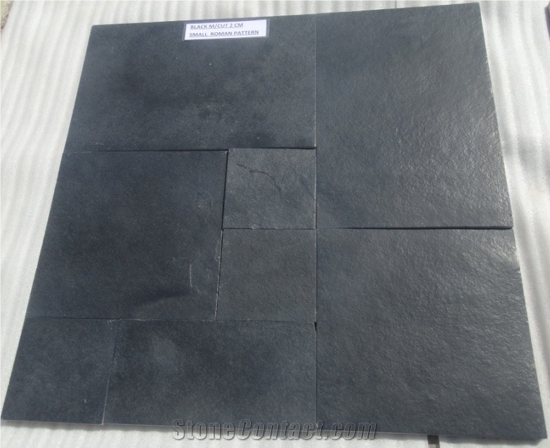Kadappa Black Limestone Tiles, India Black Limestone