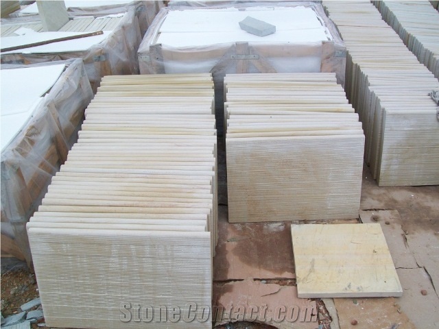 Mint Sandstone Pool Coping, Mint Yellow Sandstone