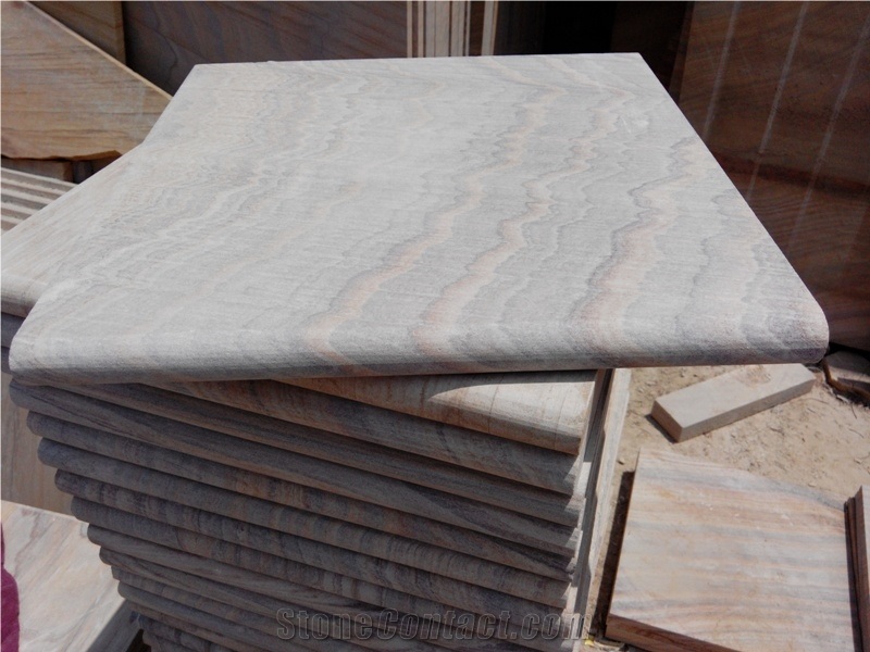 Rainbow Sandstone Pool Coping, Rainbow Sandstone