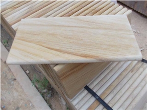 Teakwood Sandstone Pool Coping, Teakwood Yellow Sandstone