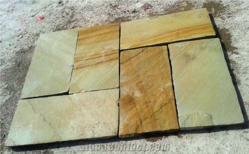Tint Mint Sandstone Pavement, Fossil Mint Sandstone