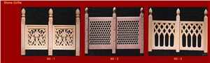 Jodhpur Pink Sandstone Grilles